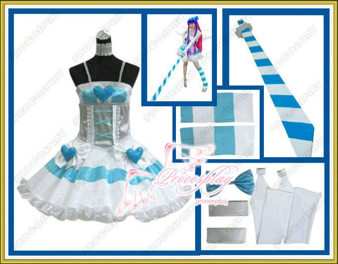 Panty & Stocking with Garterbelt angel Cosplay costume