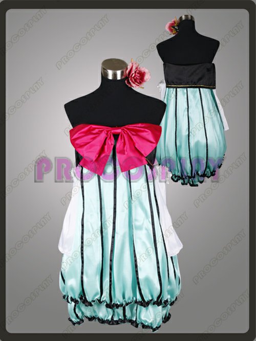 Japan Anime Vocaloid Project Diva Miku Cosplay Costume