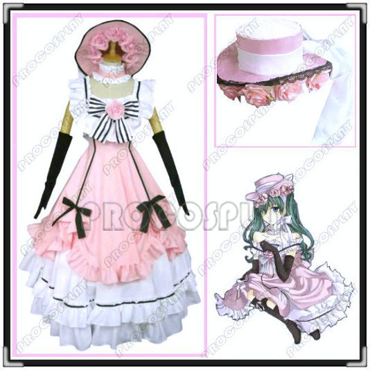 Black Butler-Kuroshitsuji Ciel Cosplay Costume Dress 02