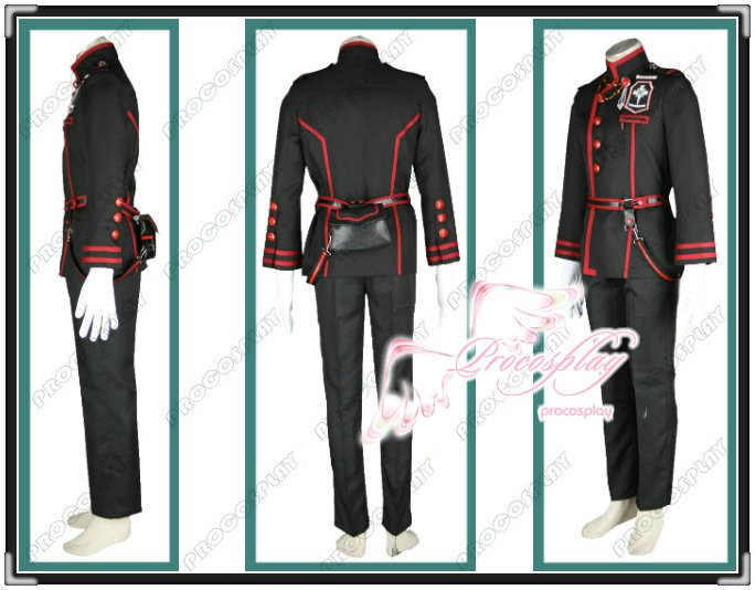 New D.Gray-man Allen·Walker Cosplay Costume Any Size