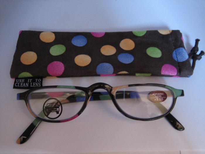 High Quality Reading Glasses 8113-5009 dot +3.50