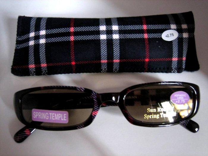 High Quality Sun Reader 8301-2012 Stripe +2.75 UV400