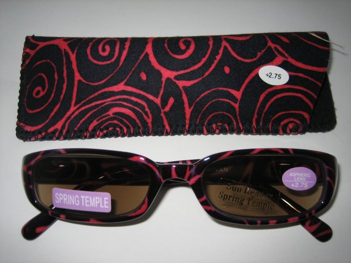 High Quality Sun Reader 8301-6048 Rose +2.75 UV400