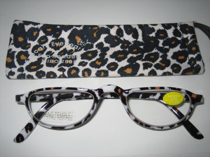 High Quality Reading Glasses 8113-3017 Animal +1.25