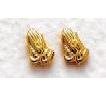 Praying Hands 14K Gold-Filled Ear Post Earrings SJ8620GH