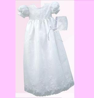 Heirloom Christening Baptism Gown Size 3-6 months (12-18 lbs) DB3341.3