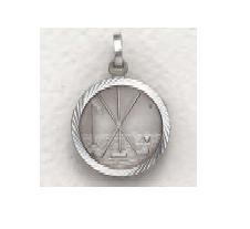 Golf - Sterling Silver Sports Medal (20" chain) SM8595SH