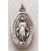 Sterling Silver Miraculous Medal (24" chain) SM0783SH