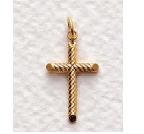 Ladies 14K Gold Filled Cross (18" chain) SX7854GH