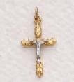 Ladies 14K Gold Filled Crucifix (18" chain) SX8131VH