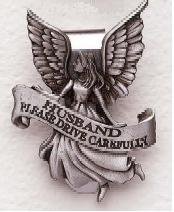 Husband Pewter Auto Visor Clip SA2925