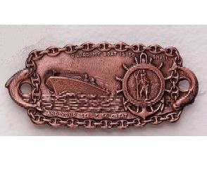 Motorboat St. Christopher Medal for your Boat SA2296