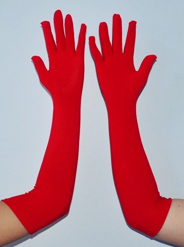 Comfortable Halloween Finger Long Gloves D65547