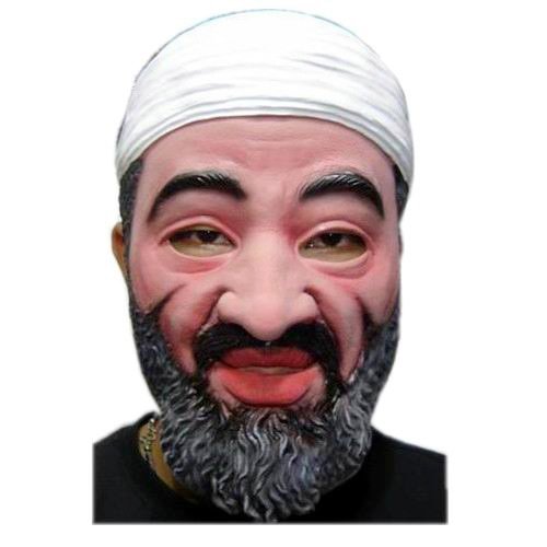 Notorious Mustache Bin Laden Halloween Mask D65530
