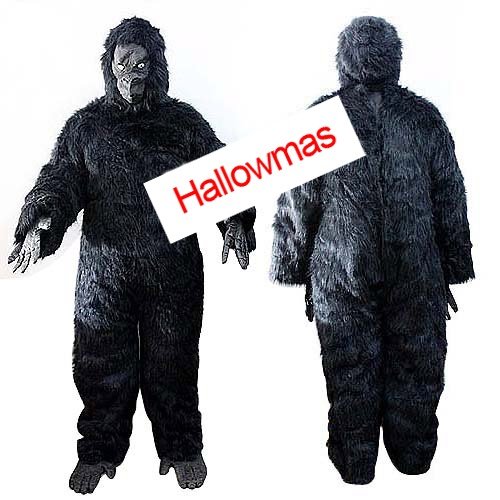 Halloween Scary Gorilla Costume 4 Pcs D65624
