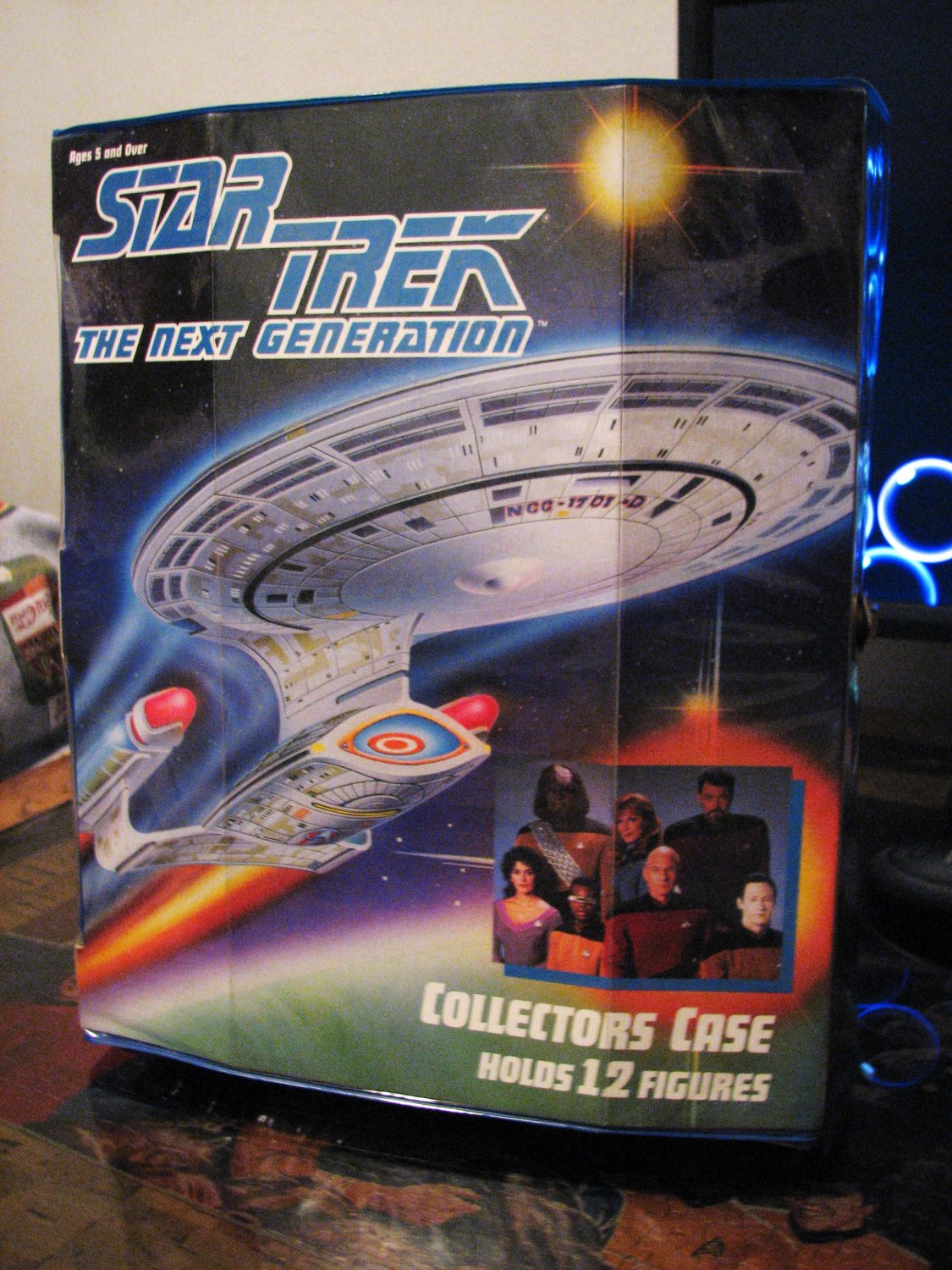 Star Trek The Next Generaton Collectors Case action
