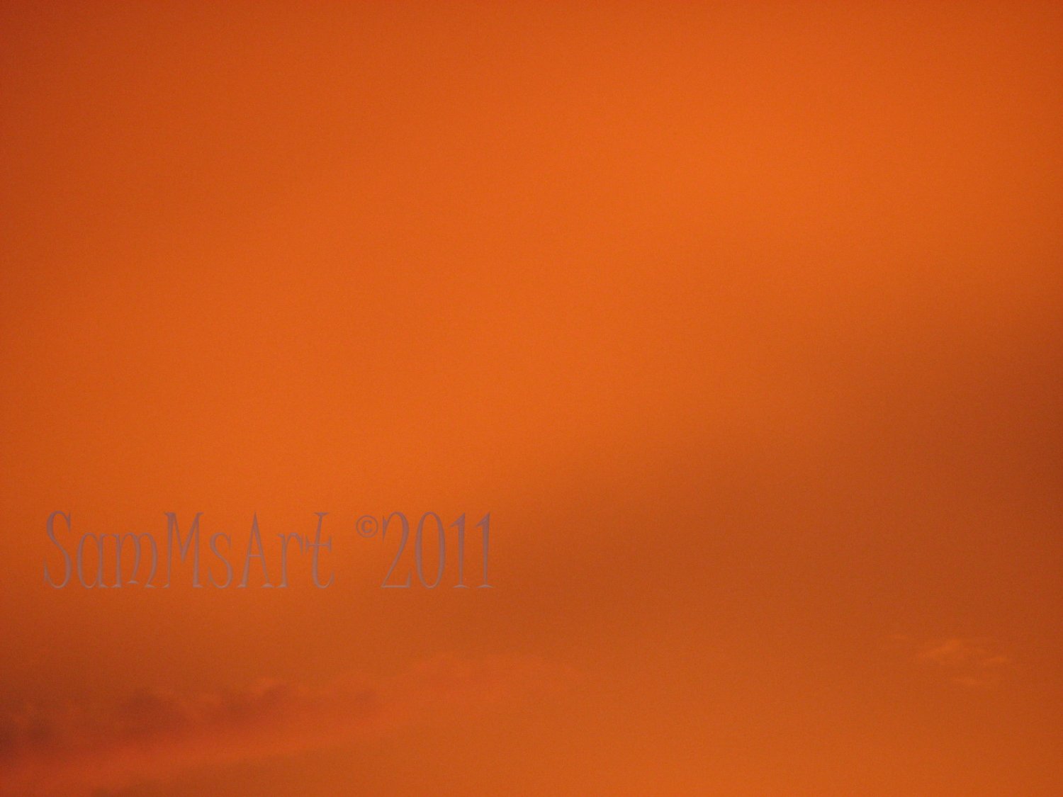 August 17 - 8x10 Print, Digital Fine Art Image Photo - Sunset, summer, fall, Power lines, Clouds