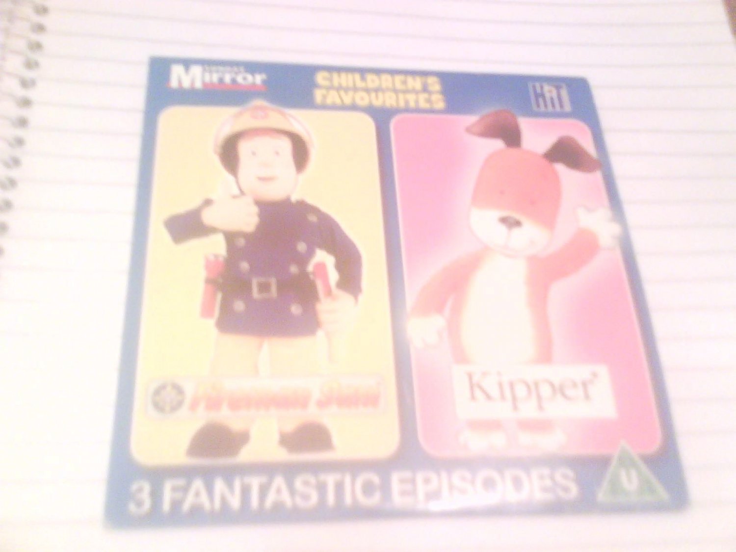 Fireman Sam & Kipper DVD Promo The Mirror Childrens