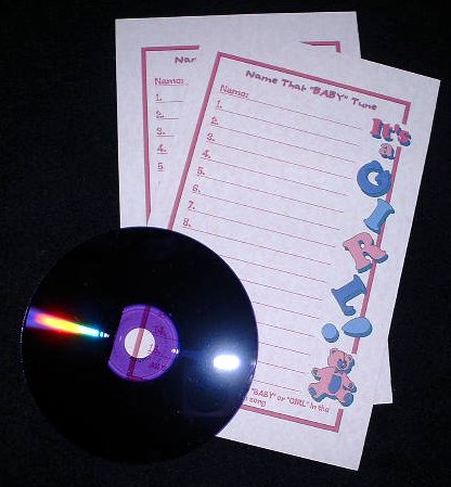 Baby Girl Shower - Name that Baby Tune Game (online) Mixed Version