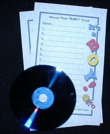 Baby Boy Shower - Name that Baby tune Game (Online) Mixed Version