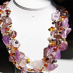 029N-Fashionable strans Necklace