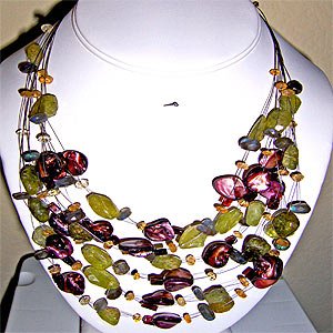 027N-Majestic necklace .