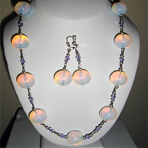 06ST-Rose Opalite Necklace.