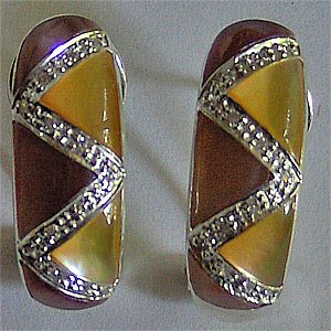 039E-Modern earrings.