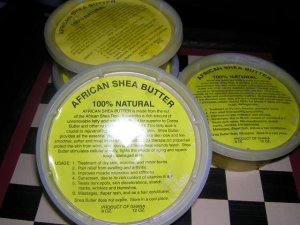 100% Pure Unrefined African Shea Butter (white)