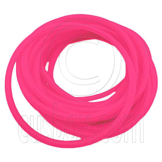 5 pcs Colorful Silicone Elastic Bracelet (Salmon Pink) #51878