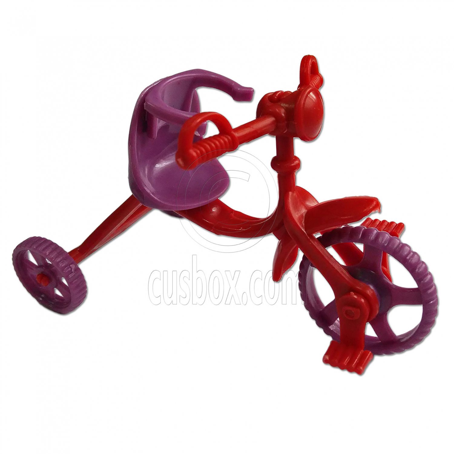 Tricycle Trike Bike 1:6 Scale for Barbie's Kelly Daughter Doll's House Miniature #13138