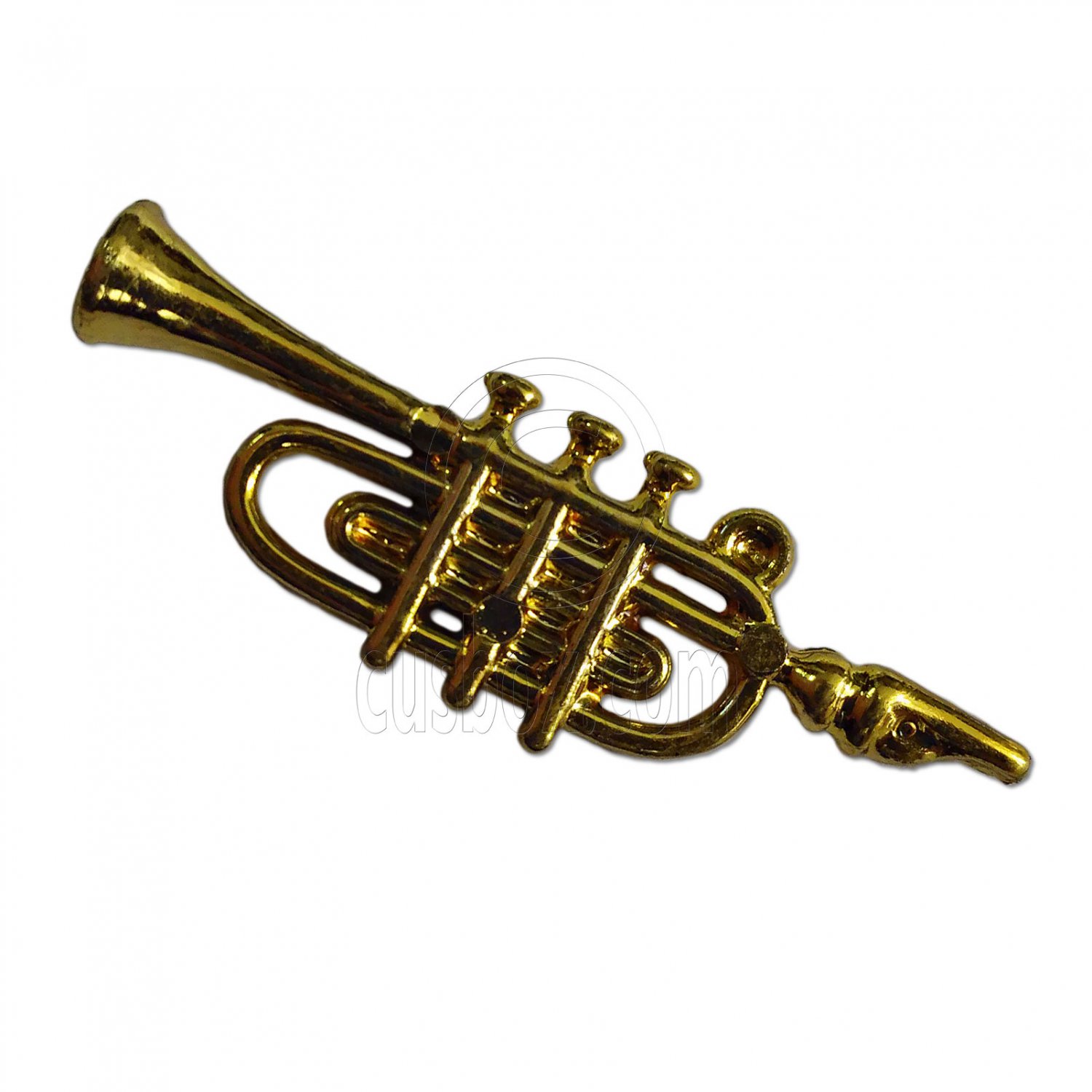 Gold Musical Instrument Cornet 1:6 Barbie Monster High Doll's House Miniature #13144