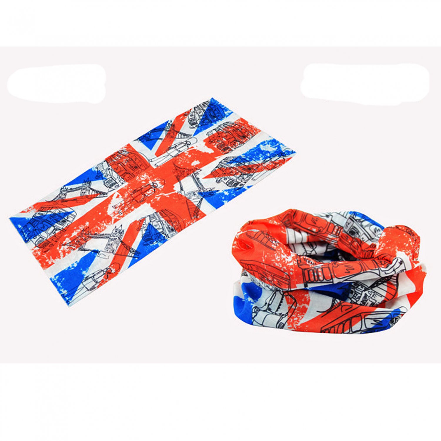United Kingdom Flag Adult Women's Men's Cycling Hiking Scarf Bandana Bandanna Gear #13295
