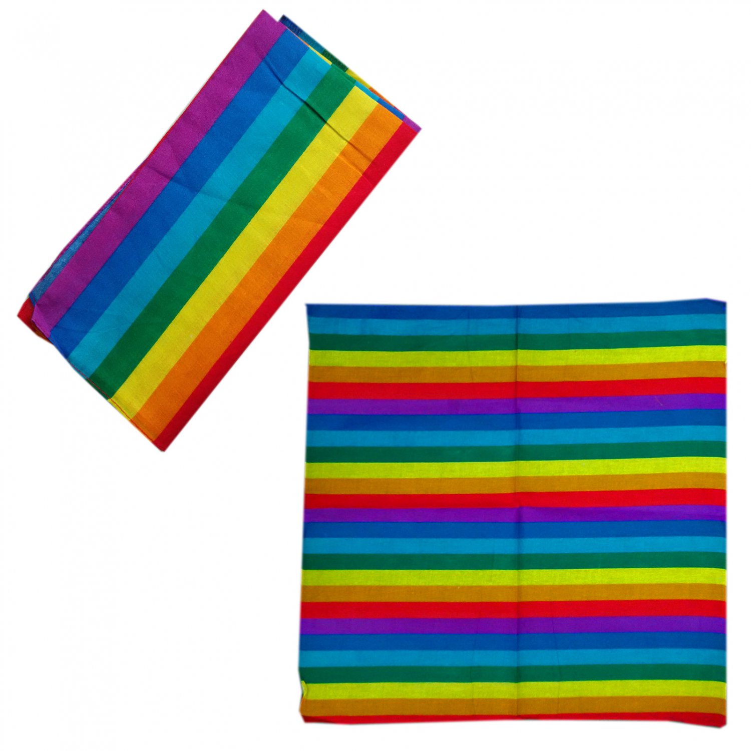 Rainbow Stripes Adult Women's Men's Cycling Hiking Scarf Bandana Bandanna Gear #13307