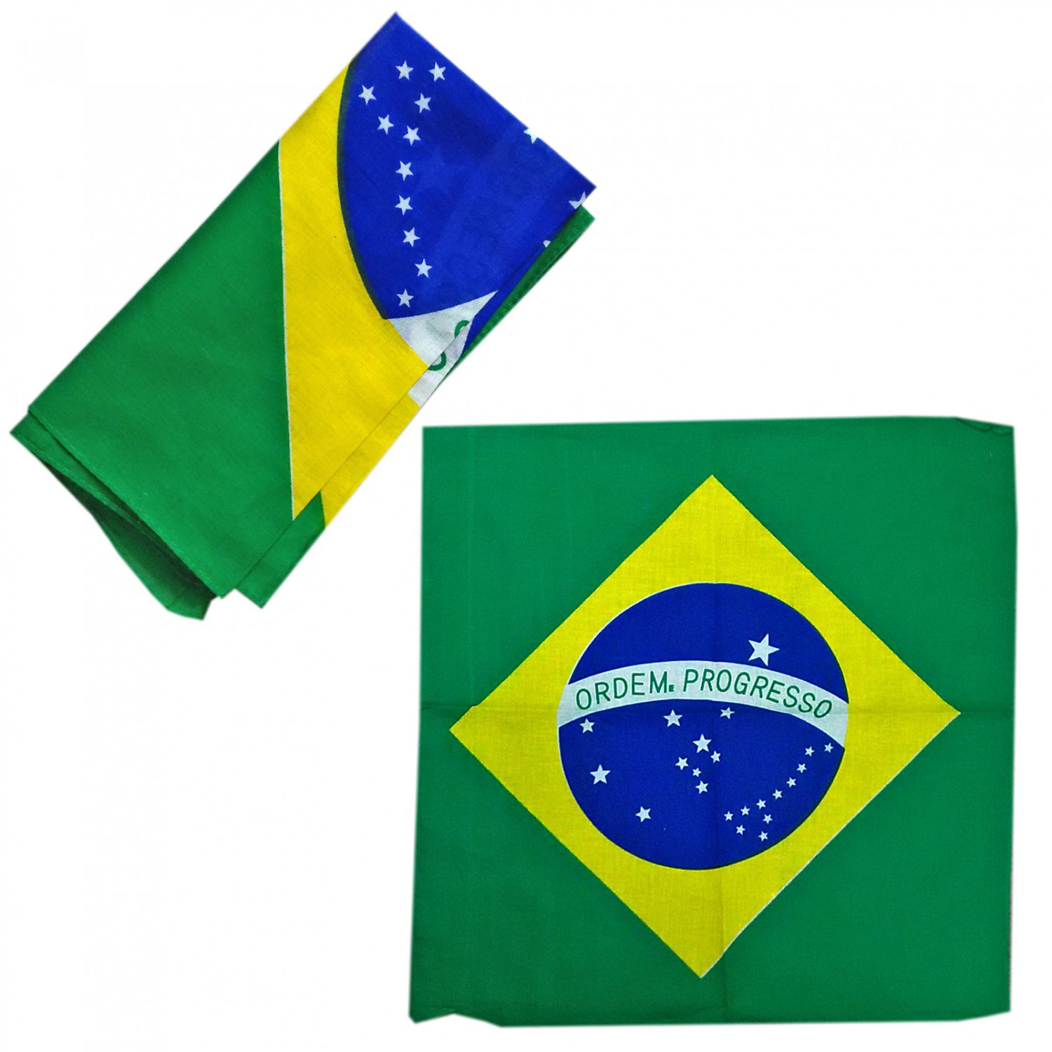 Big Brazil Flag Adult Women's Men's Cycling Hiking Scarf Bandana Bandanna Gear #13309