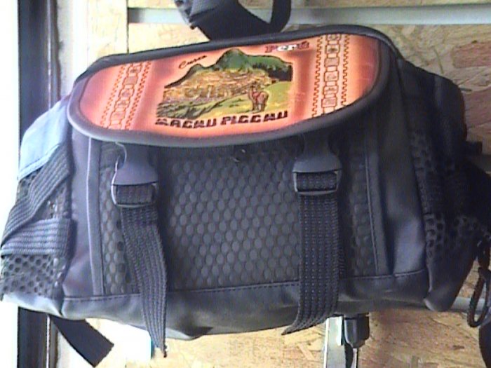 Large Leather Fannie Pack,Purse,Handbag from Cusco Peru