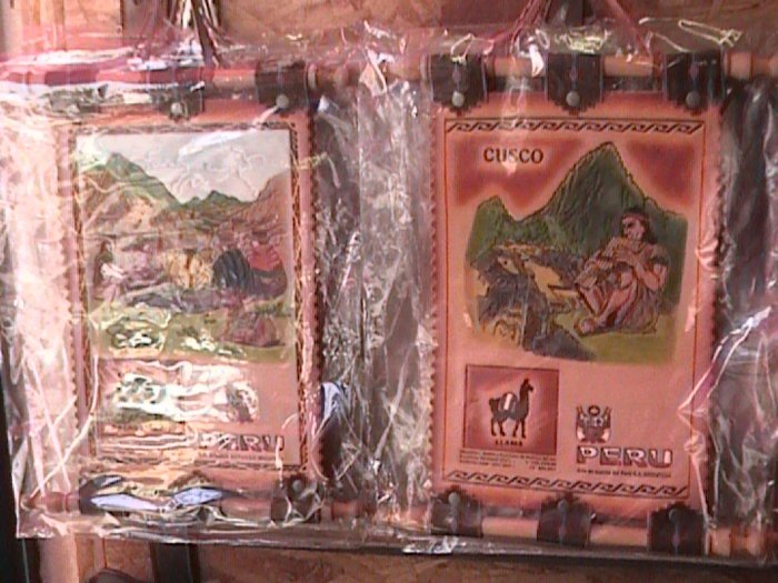 New Leather Wall Hanging from Cusco Peru