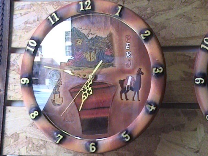 New Wall Clock from Cusco Peru