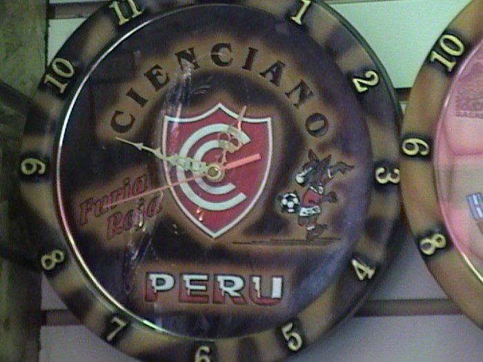 New Wall Clock from Cusco Peru