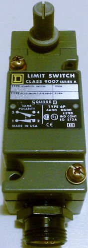 Square D 9007C54C Limit Switch Turret Head 10 Amp 600V