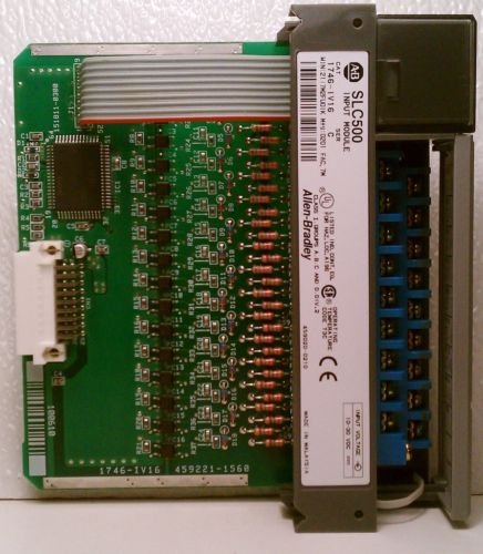 Allen Bradley 1746-IV16 Ser C SLC 500 Input Module