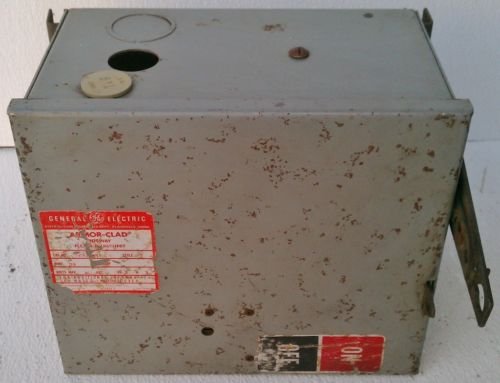 GE AC1361R Bus Plug Busway Switch 30 Amp 600 Volt 3 W