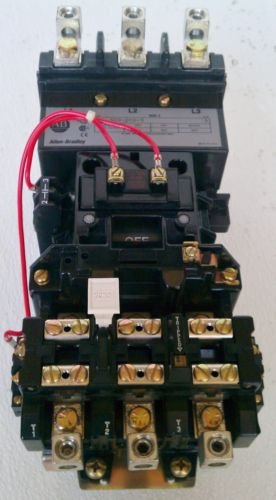 New Allen Bradley 509-DOD 9 A Motor Starter Size 3 120V 25/30/50 Horse Power
