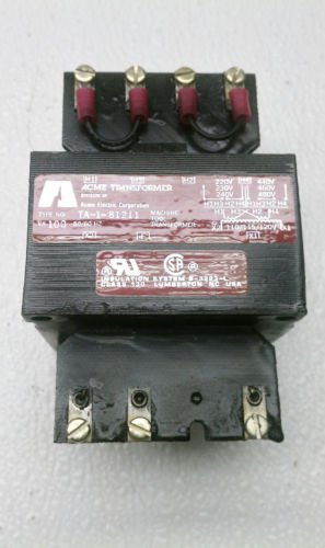 ACME TA-1-81211 Machine Tool Transformer 100 VA 220-240/440-480 to 110/115/120 V