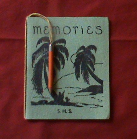 Shelby, North Carolina Program/Dance Card with Pencil, Vintage 1941