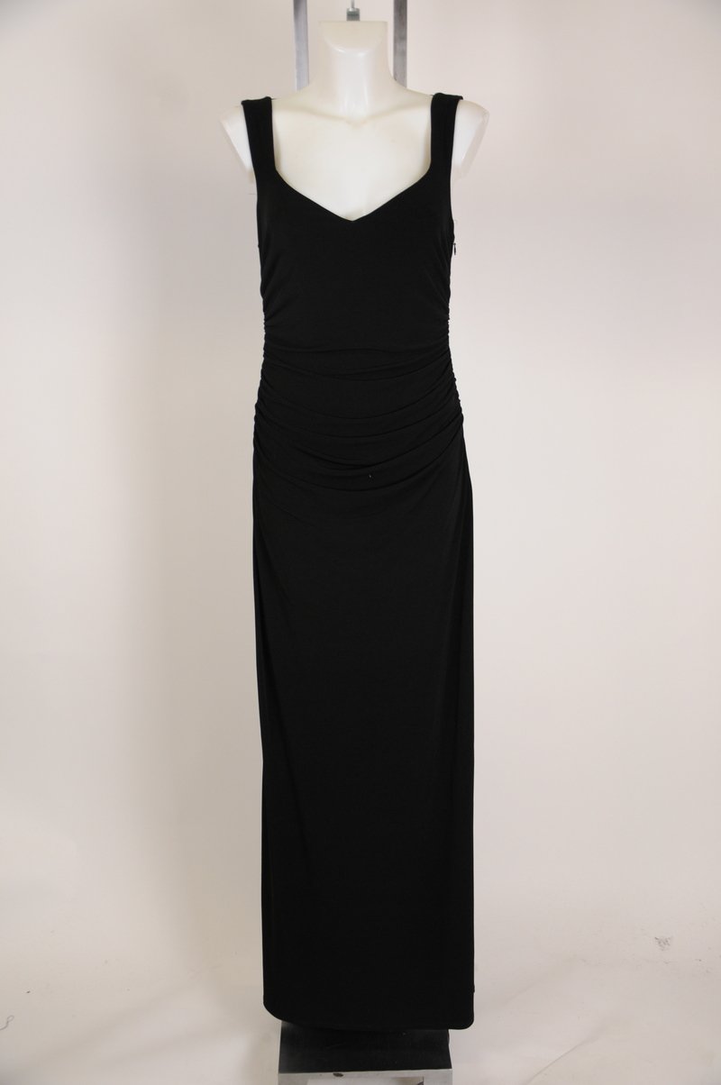 NWOT Laundry by Shelli Segal Los Angeles Black Maxi Dress Size 10