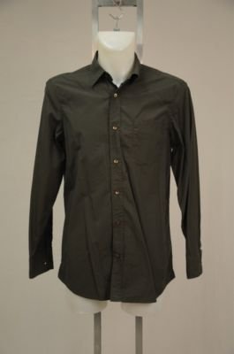 Banana Republic Dark Olive Green Shirt Large