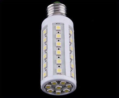Bright 8W E27 LED SMD Corn Bulb White Light Lamp 10pcs/lot Free Shipping
