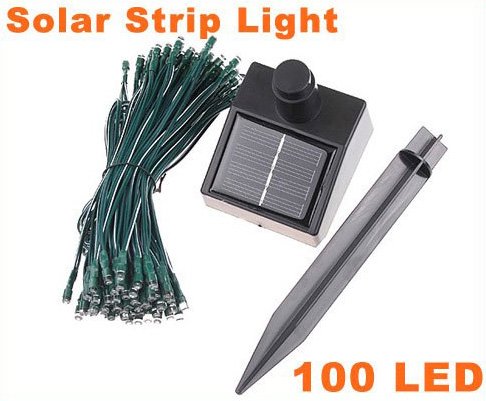 Solar LED String Lights Decoration Christmas Tree Party 5pcs/lot Free Shipping