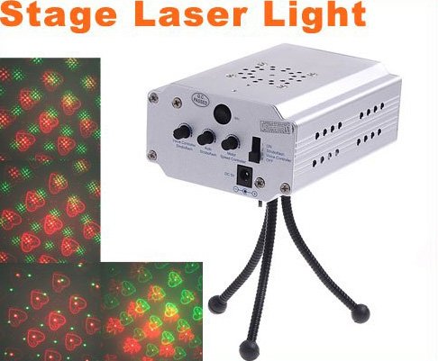 Mini Multicolor Moving Party Stage Laser Light Projector Free Shipping